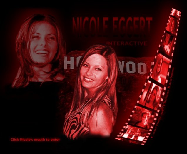 Welcome -click Nicole's Mouth to enter the 1024/768 version